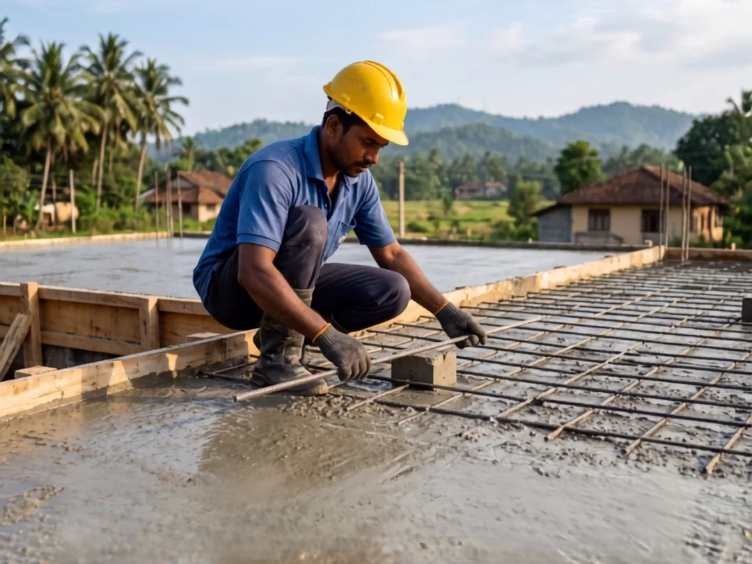 ස්ලැබ් එකක් (Concrete Slab) දැමීමට පෙර අනිවාර්යයෙන්ම සැලකිලිමත් විය යුතු ප්‍රධාන තාක්ෂණික කරුණු 5